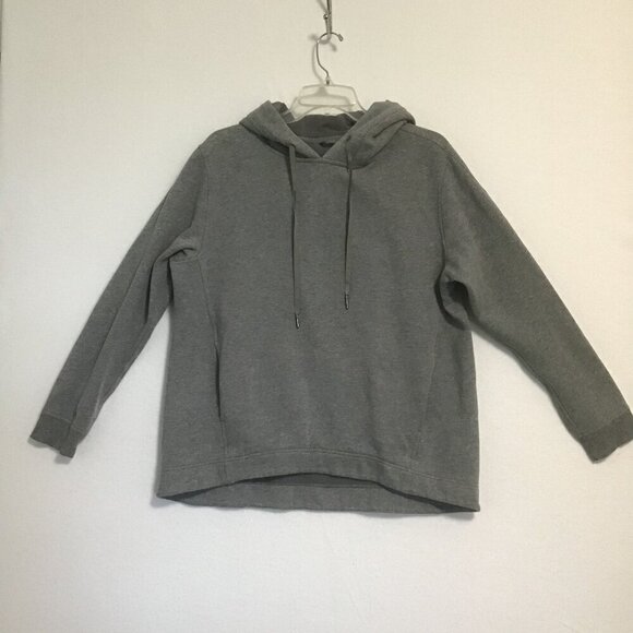 Lululemon Wind Down Pullover Heathered Medium Grey/Slate Size 10 - Picture 9 of 15